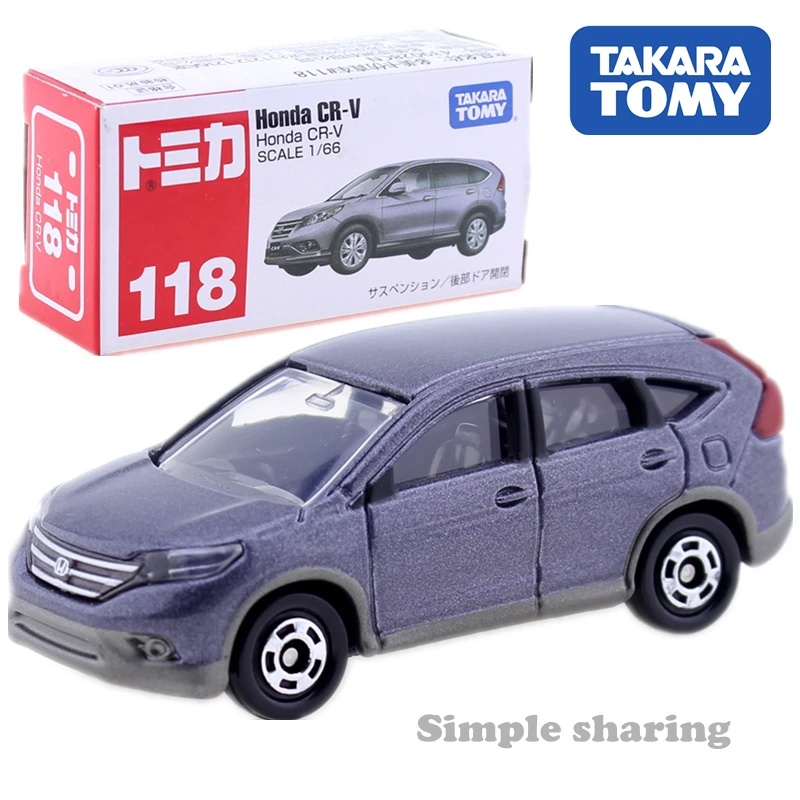 Takara Tomy Tomica מס 118 הונדה CRV ואן 