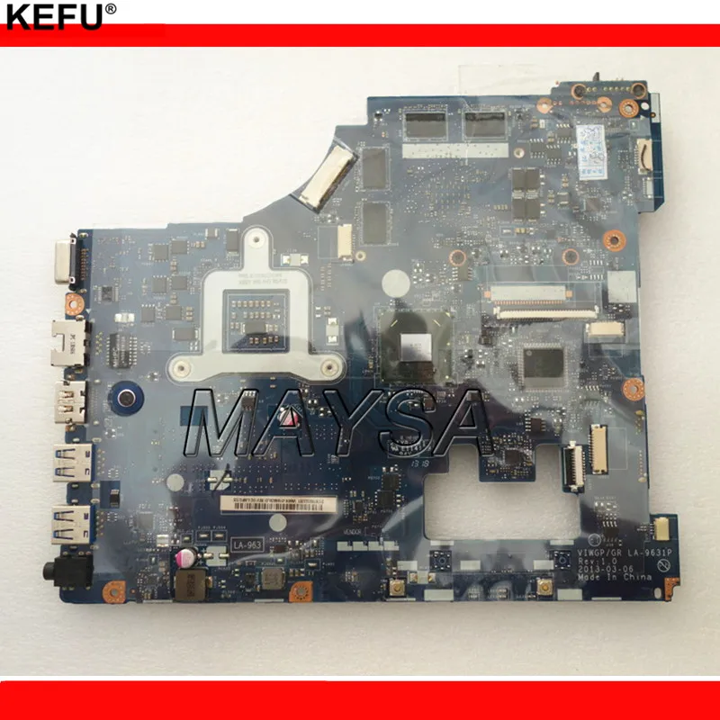 Материнская плата для ноутбука высокого качества подходит Lenovo G500 VIWGP/GR LA 9631P REV: 1 0