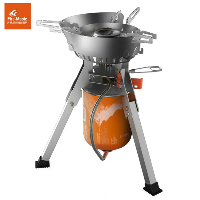 Туристическая газовая горелка Fire Maple сверхмощная портативная кухонная плита из