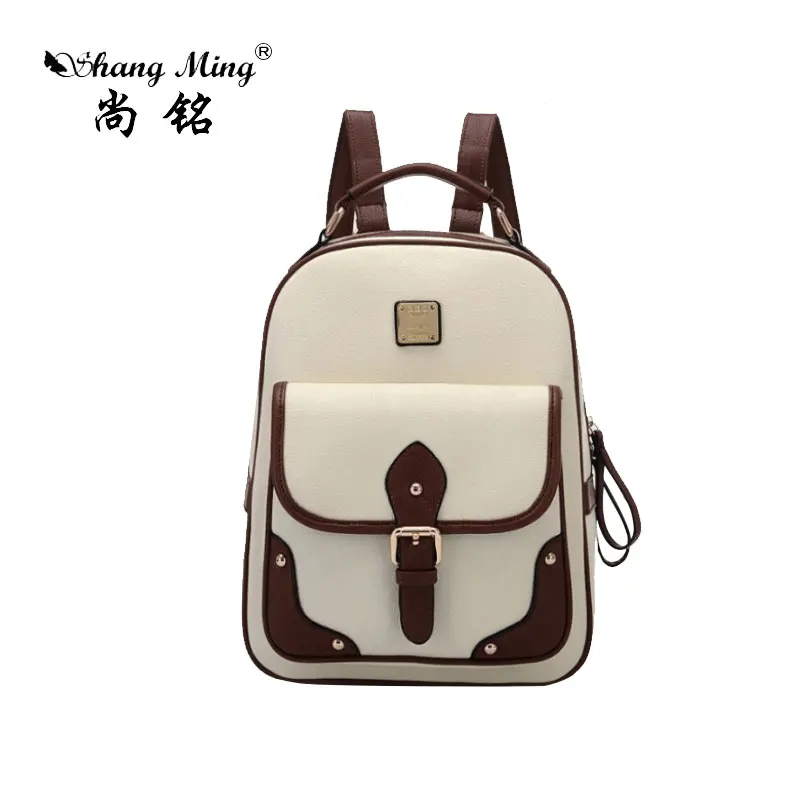 

2017 ShangMing Hot Lovely bukle Mix Color Backpacks Women Shoulder Bags School Teenage Girls Travel Laptop Bagpack feminine