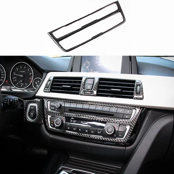 

Real Carbon Fiber Center Control Cover Trim For BMW 3 Series F30 F31 GT F34 2013-2017 & 4 Series F32 F33 F36 2014-2017