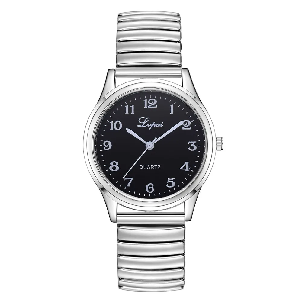 Новые LVPAI часы модные женские унисекс из нержавеющей стали круглый корпус кварцевые наручные часы парные дропшиппинг 233