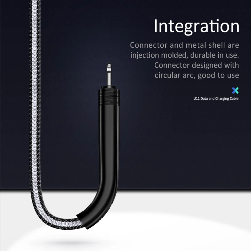 USAMS USB كابل الشاحن ل فون X 8 8 زائد كابل سريع مهايئ شاحن 8 دبوس ل فون 6 6 5 ثانية 5 ثانية SE باد الهاتف المحمول الكابلات