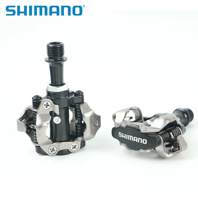 SHIMANO PD M540 хрома moly & Алюминий компактный MTB велосипед Велоспорт самозапирающийся