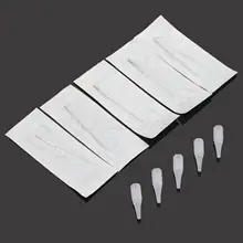 50 шт. 3R иглы для татуажа и 50 шт. 3R наконечники для перманентного макияжа игла для бровей подводка для глаз круглые шпильки