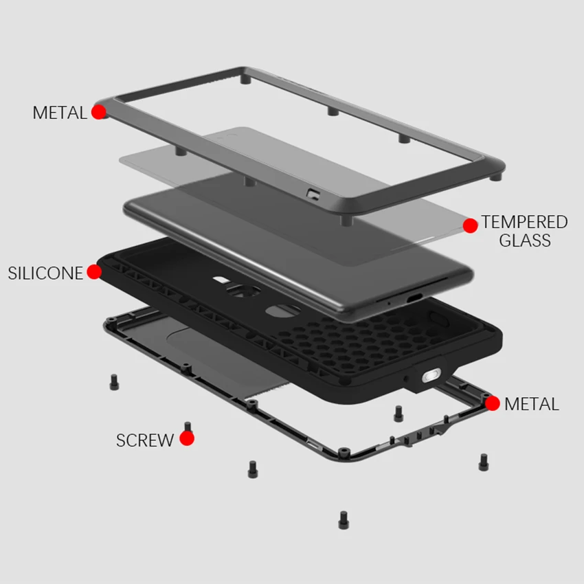 Бренд Love Mei чехол для sony Xperia XZ1 XZ2 XZ3 Compact XZ Premium XA2 ультра металлический ударопрочный чехол для телефона противоударный защитный чехол