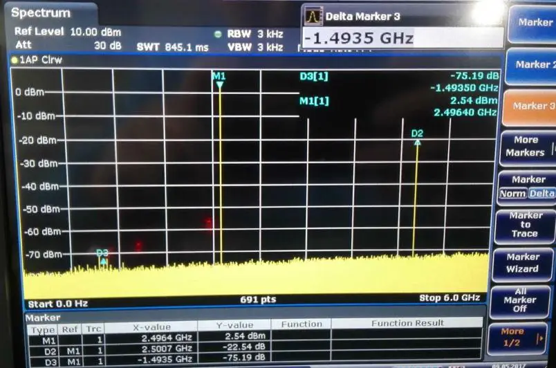 ADF4351 макетная плата 35 M-4,4G источник сигнала ADF4351 демонстрационное официальное программное обеспечение