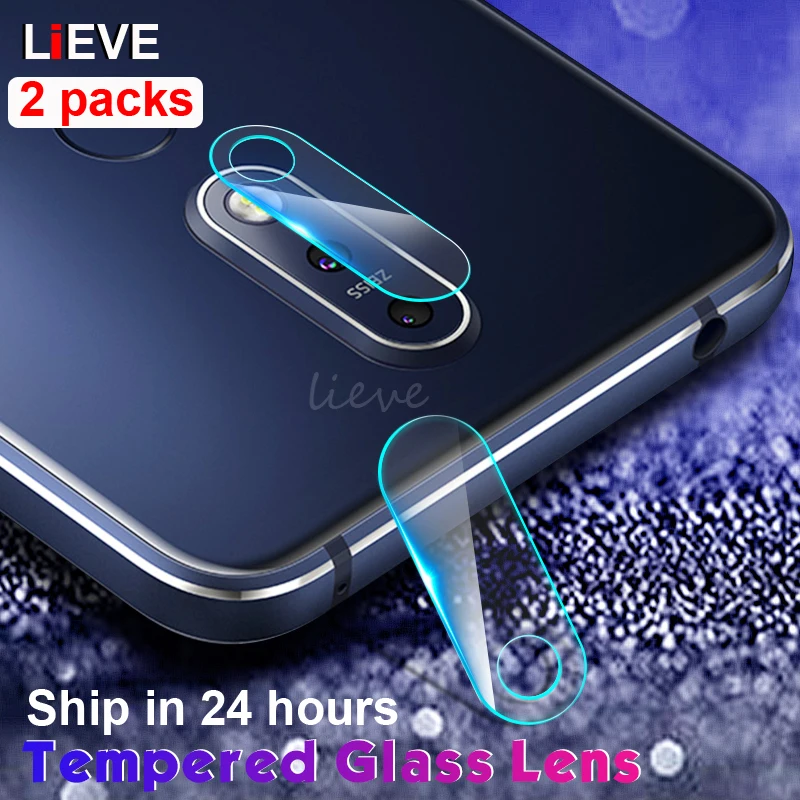 

2pcs Glass For Nokia X71 X7 X6 X5 7 Plus Nokia 6 8 Sirocco 7.1 8.1 5.1 6.1 Plus Tempered Glass Back Camera Lens Screen Protector