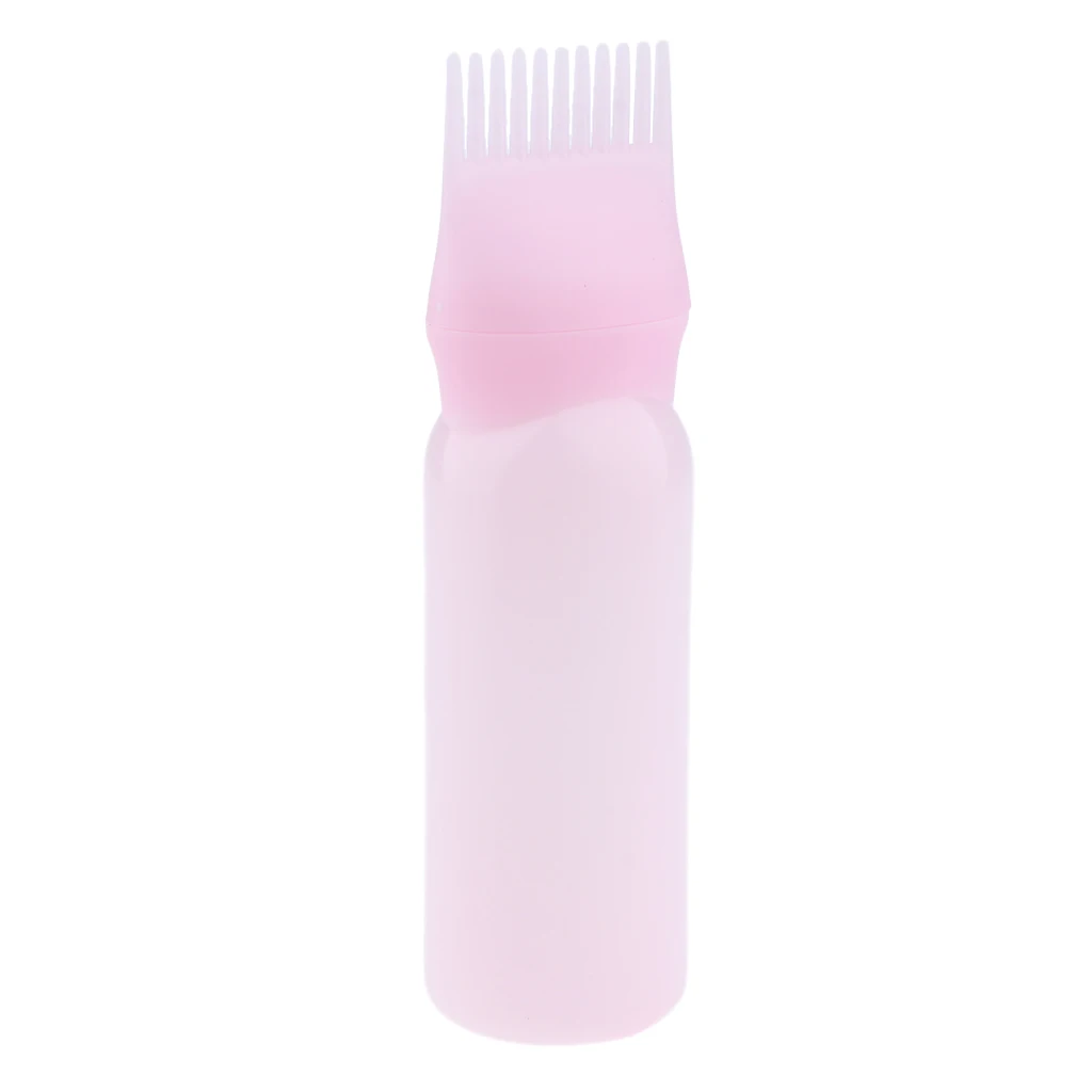1 Piece Root Comb Applicator Bottles, 2 ounce 60ml Hair Coloring, Dyeing and Scalp Treatment Essential Salon Hairdressing Tool