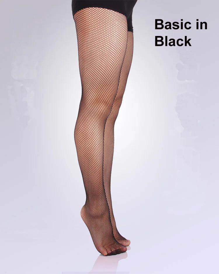 

Support Dance Soft Footed And Toeless Basic Fishnet Tights