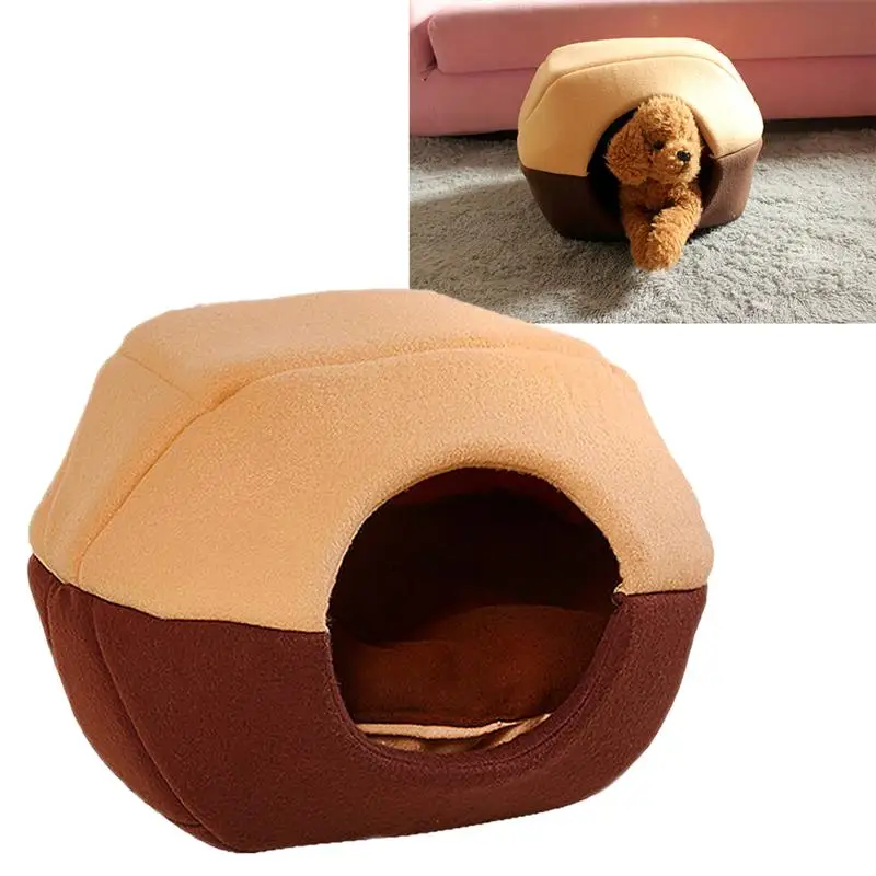 

1PC Cozy Warm Classic Comfortable Soft Pet Bed Pet Yurt Pet Supplies Pet Kennel Doghouse Cat Nest Dog House Dog Bed