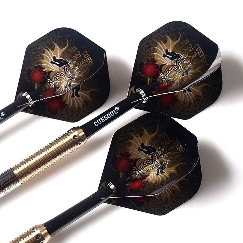 CUESOUL Dragon Deluxe Brass Steel Tip Darts Pack-21 Grams CUESOUL Dragon Deluxe Brass Steel Tip Darts Pack-21 Grams