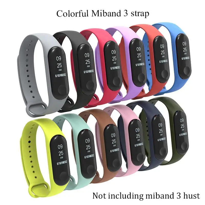EastVita силиконовый ремешок для mi band 3 Xiaomi mi3 Смарт Браслет аксессуары