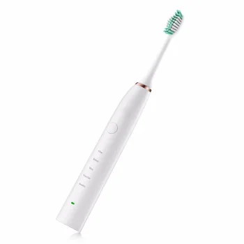 

Waterproof D6 Ultrasonic Electric Toothbrush USB Charge Rechargeable Tooth Brushes With 2 Pcs Replacement Heads Timer Brush