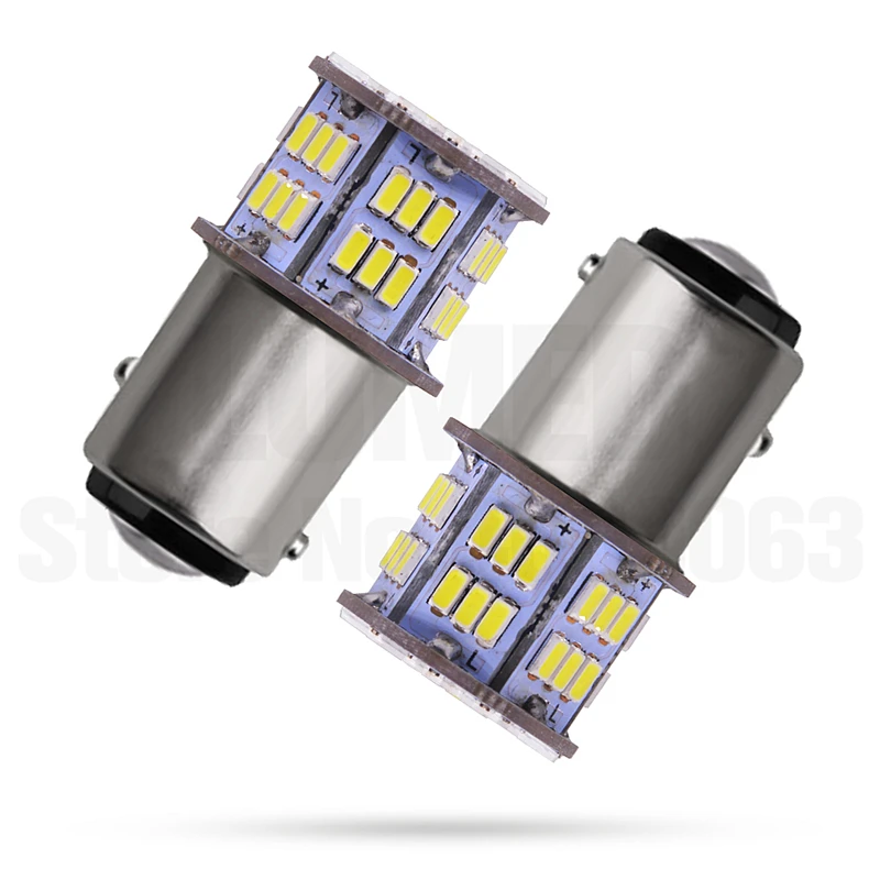 50x1156 1157 BA15S P21W P21/5 Вт T20 W21W 7440 7443 W21/5 Вт BAY15d Автомобильные фары 3014 Светодиодный авто лампы ДРЛ 54 SMD 12V