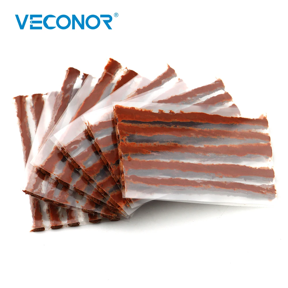 

Veconor 6 Packs Motorcycle Car Tubeless Tire Puncture Repair Strips Tire Repair Strip Sealer