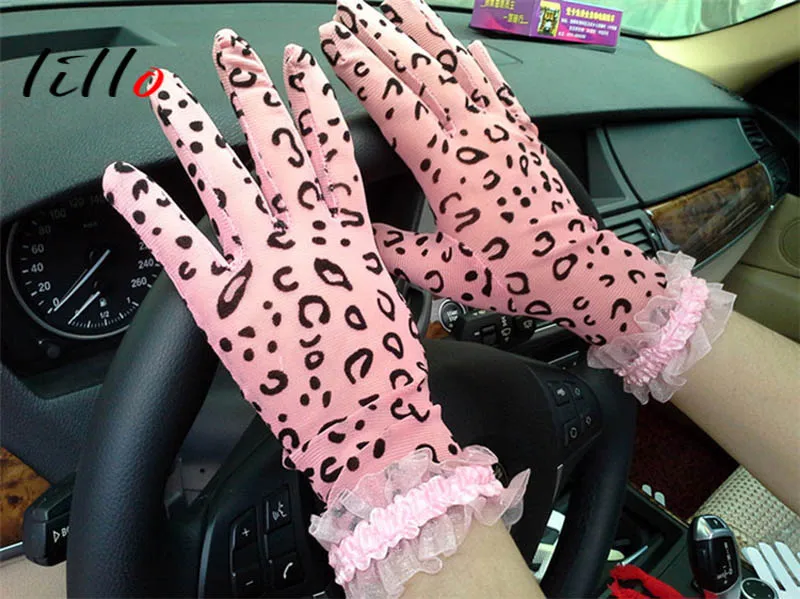 2019 сетчатые кружевные перчатки летние женские перчатки автомобильные короткие секционные сексуальные тонкие кружевные перчатки для