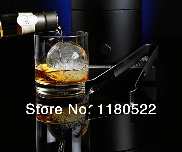 Creative 7.5 cm 6 PCS Rolling Ice Ball mold Makes/ Whiskey ice cubes silicone tray/ lattice ice box/
