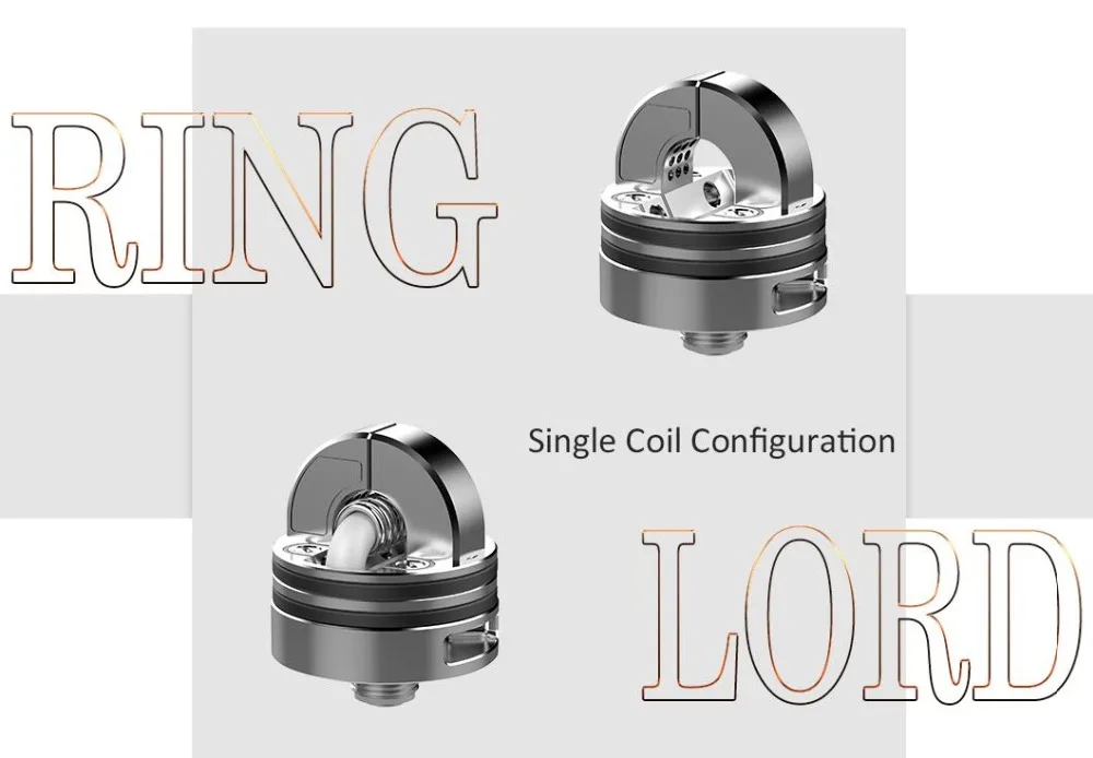 Hugsvape Ring Lord 27mm RDA-2