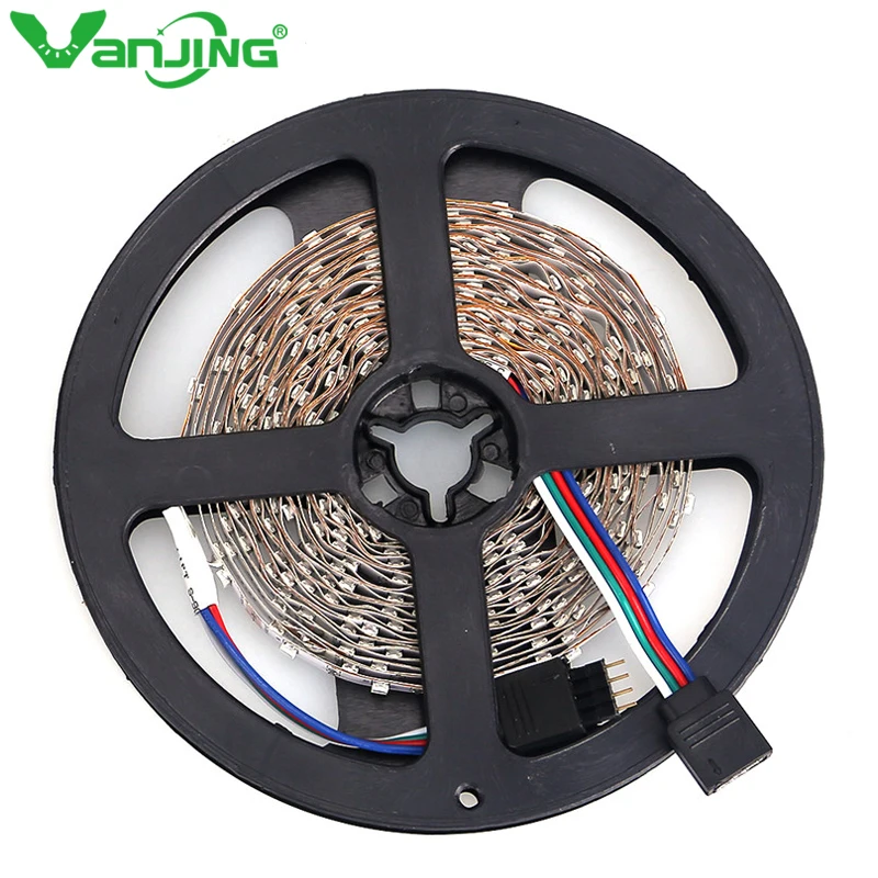 

LED Strip Light 3528 SMD 5M 300leds 12V Flexible LED Ribbon Diode Tape RGB & Single Colors Ledstrip High Quality Fita LED