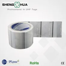 1000 шт./roll дешевые Бумага RFID Стикеры одноразовые пассивный uhf rfid метки для глобальной логистики грузов Услуги 73*17 мм