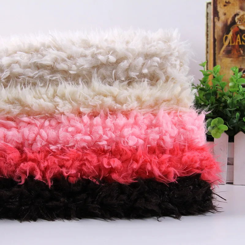 

Ultra Soft And Warm Lion Fur Fabric Plush Toy Doll Coat Sewing Long Hair DIY Fabric,1 Yard