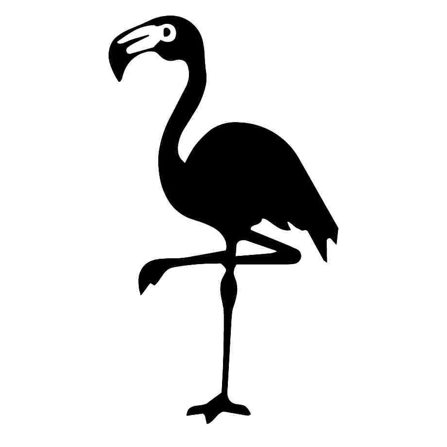 

Flamingo Animal Bird Car Decal Sticker Cute And Interesting Fashion Sticker Decals