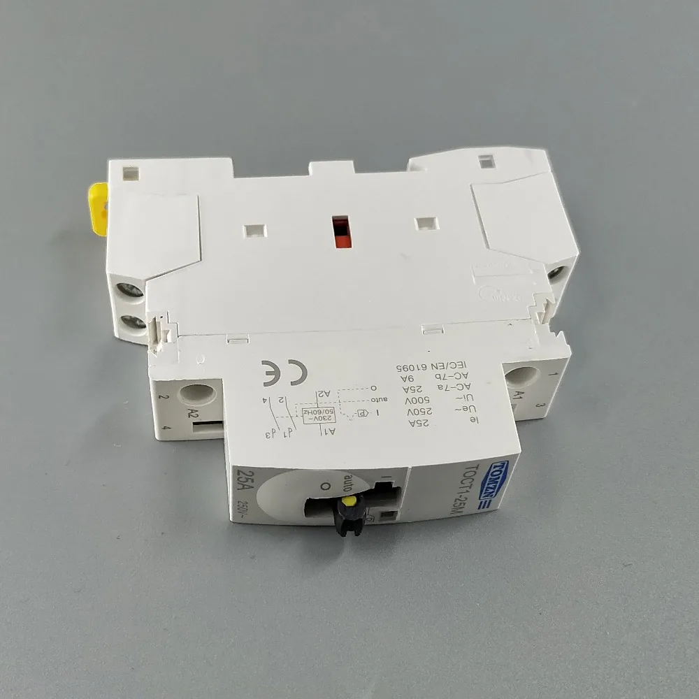 contator modular para uso domestico com interruptor 03