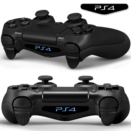5pcs set weed pvc vinyl skins cover for sony dualshock 4 controller