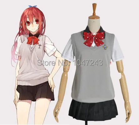 Бесплатно! Костюм для косплея Gou Matsuoka школьная летняя форма|uniform armband|costume headpieceuniform