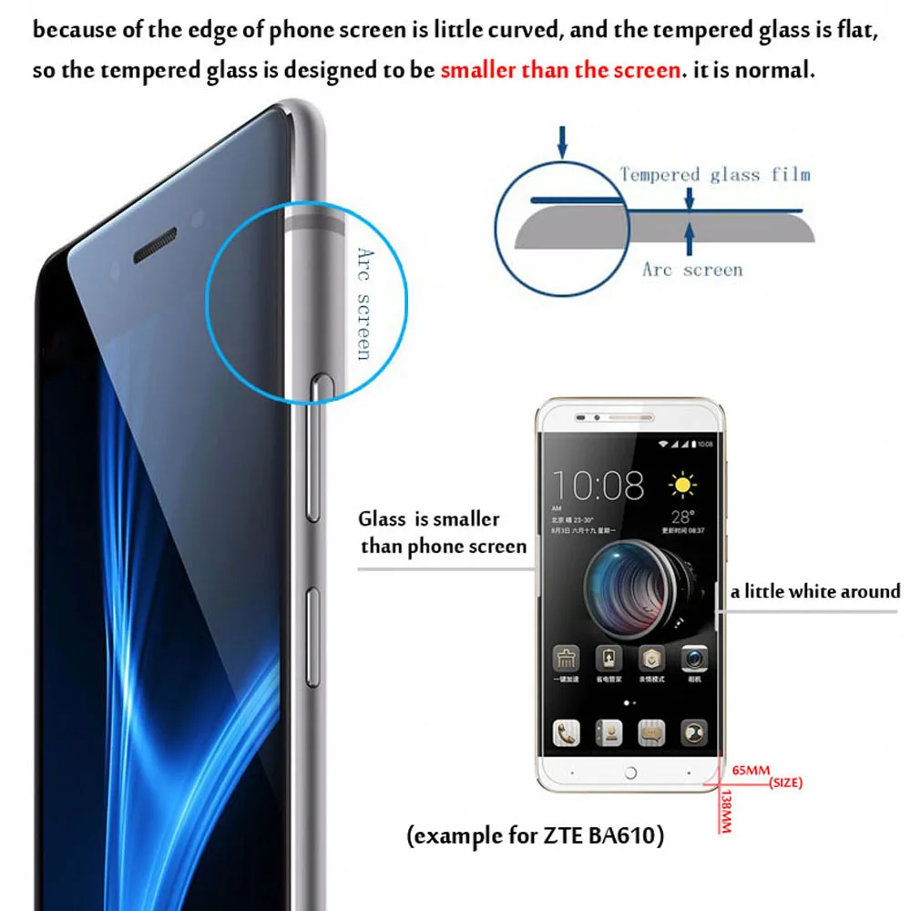 2 шт Защитная пленка закаленное стекло Huawei Honor 9 lite Защита экрана для huawey 9N 9i