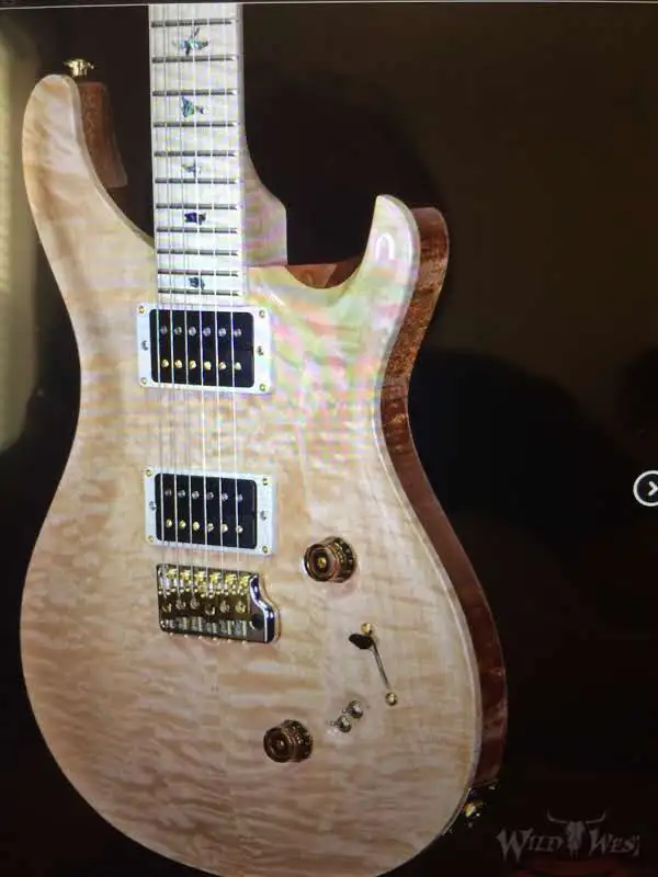 

Customized electric guitar