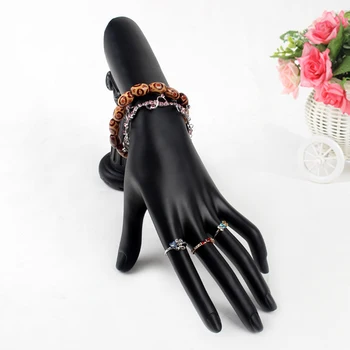 

High Quality Resin Black Female Mannequin Hand For Ring & Jewelry Display, Manikin Dummy Hands