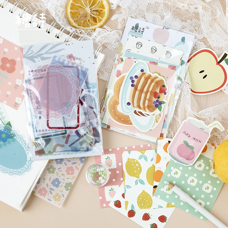 

20 set/lot Memo Pads Sticky Notes Zero convenience store Paper diary Scrapbooking Stickers Office School stationery Notepad