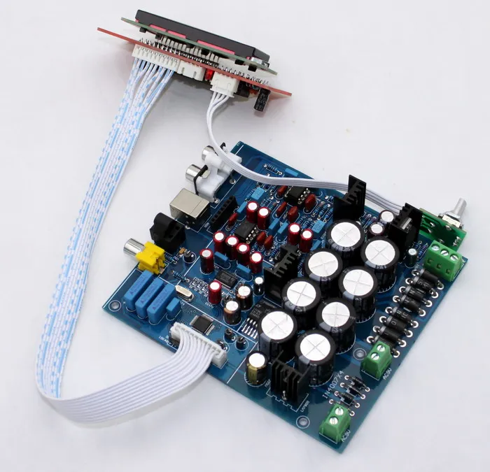 

YJ00120-PCM1794+AK4118 Soft Control DAC Decoding Board
