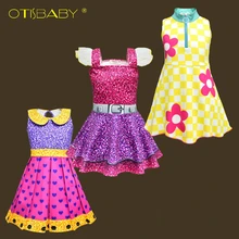 LOL Dress for Girls Kids Floral Christmas Dress Children's Party Costume Cute Infant Girl Clothes 2 3 4 5 6 7 8 9 10 Years Girl kids girl dress of large sizes green dress shirt scallop designs babygirl princess dress festa vestido for 4 5 6 7 8 9 years old