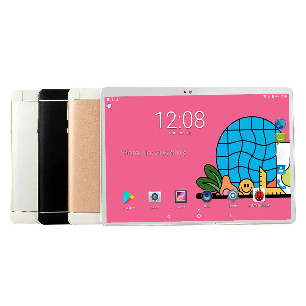 

Free shipping Android Tablet PC Tab Pad 10 Inch IPS 10 Core 6GB RAM 128GB ROM Dual SIM Card LTD 3G/4G Phone Call 10.1" Tablets