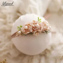 Реквизит для фотосессии новорожденных детские аксессуары для волос Детские обруч для фотосессии для маленьких мальчиков и девочек реквизит для фотосессии цветочный детский ободок