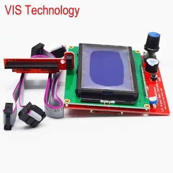 

3D printer LCD 12864 controller Module LCD 12864 3D Printer Controller Full Graphic Smart Controller for RAMPS 1.4 arduino