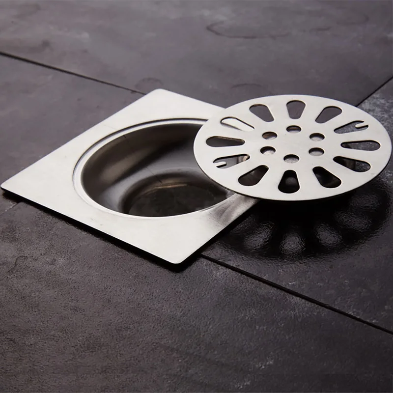 Hoomall Kitchen Round Floor Drain Cover Plug Water Filter Sealing