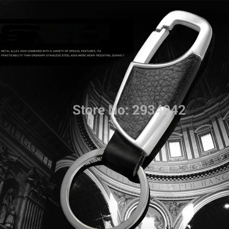 

styling Fashion key chain belt buckle key metal metal keychain accessories for Toyota corolla rav4 Yaris prius hilux avensis