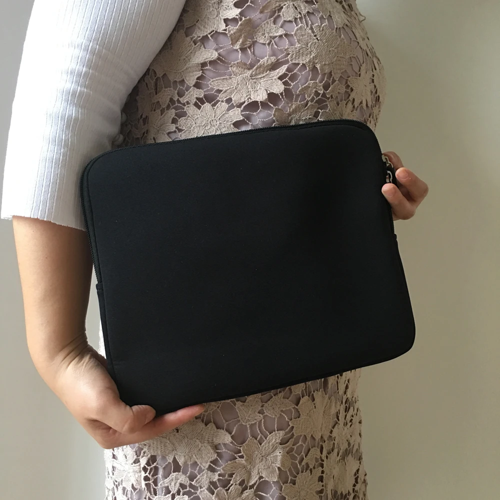 Hot Fashion Black Neoprene Zipper Laptop Sleeve Bag For 77/7.9/8.1/10/10.1/10.2/11.6/12/12.1/13/13.3/13.4/15/15.4/15.6 Tablet PC Hot Fashion Black Neoprene Zipper Laptop Sleeve Bag For 77/7.9/8.1/10/10.1/10.2/11.6/12/12.1/13/13.3/13.4/15/15.4/15.6 Tablet PC