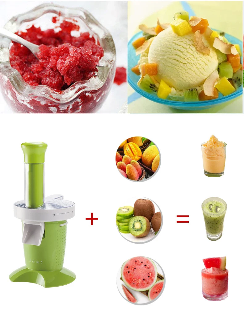 EDTIDHousehold фруктовый мороженое автоматический самохолодный электрический маленький мягкий машина для производства мороженого замороженный молочный коктейль десерт ЕС
