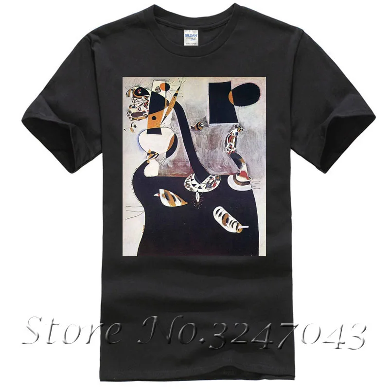 

Seated Woman II T Shirt by Joan Miro Men's T-shirt