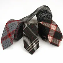 13 стиль строгие Галстуки бизнес Vestidos Свадебный Классический мужской галстук клетчатая сетка 6 см мужские галстуки модные аксессуары мужские галстуки