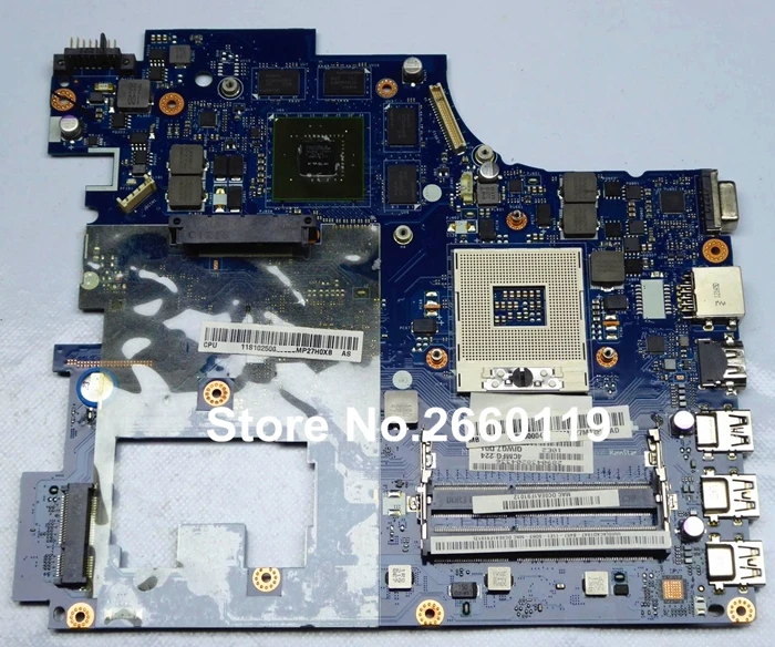 Материнская плата для ноутбука lenovo G780 LA 7983P системная материнская полностью