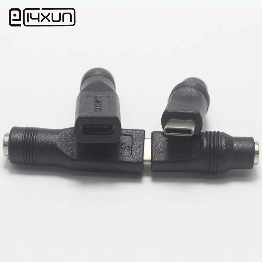 

1pcs 5.5 x 2.1 mm Female jack to Type-C USB 3.1 Male Plug / Female jack DC Power Connector Charging Adapter