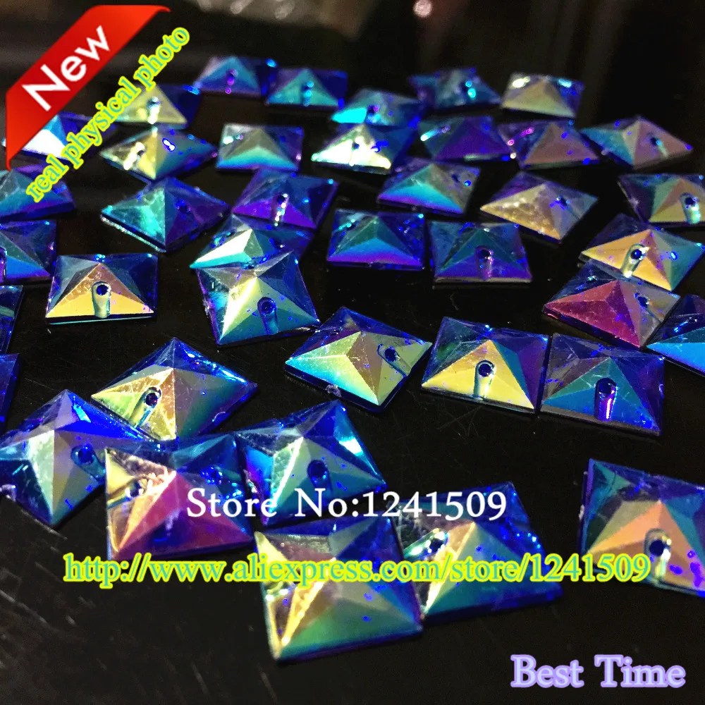 Neue Produkte Quadratische Form Acryl Tiefblauen Ab Farbe 12mm 1 Stucke Nahen Kleidungsstuck Zubehor Schuhe Tasche Hute Spielzeug Schmuck 2 Locher 2 Hole Garment Accessoriesgarment Sewing Aliexpress