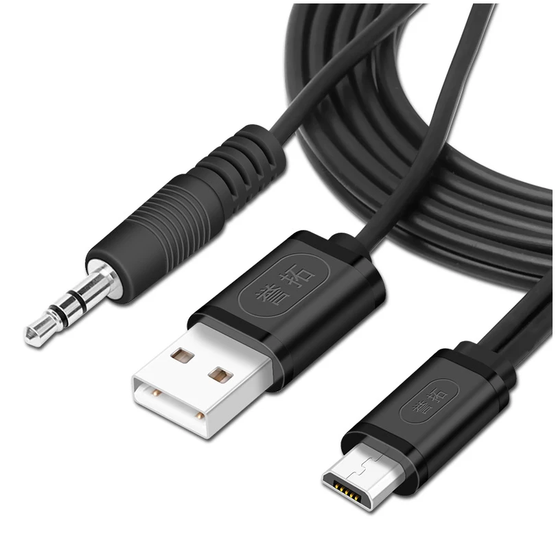 Elivebuy 2 in 1 Bluetooth Speaker Micro USB Power Charging Cable Micro