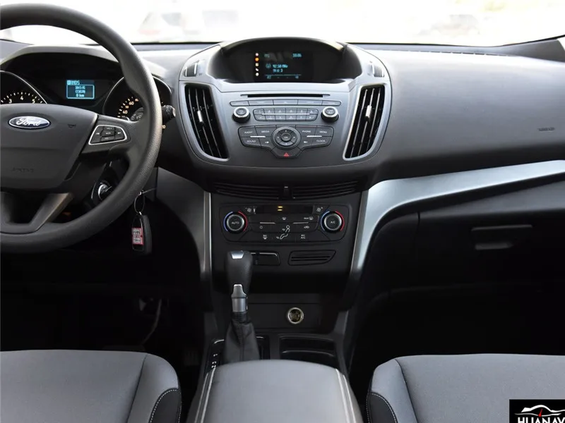 Perfect Android7 Tesla style Car No CD DVD Player GPS Navigation For Ford Kuga/Escape 2013-2017 Auto stereo headunit multimedia radio 1